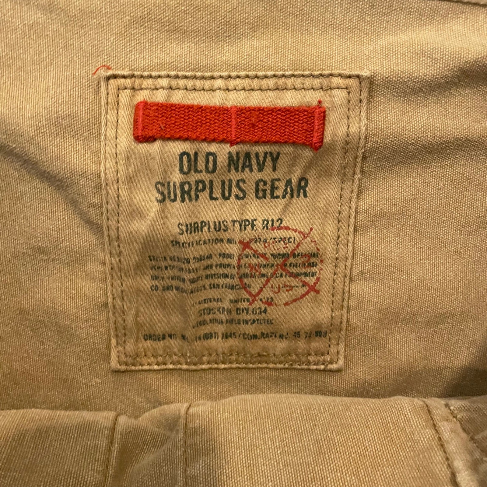Old Navy Surplus Gear Tan Canvas Messenger Field Bag Military Style Men Pockets