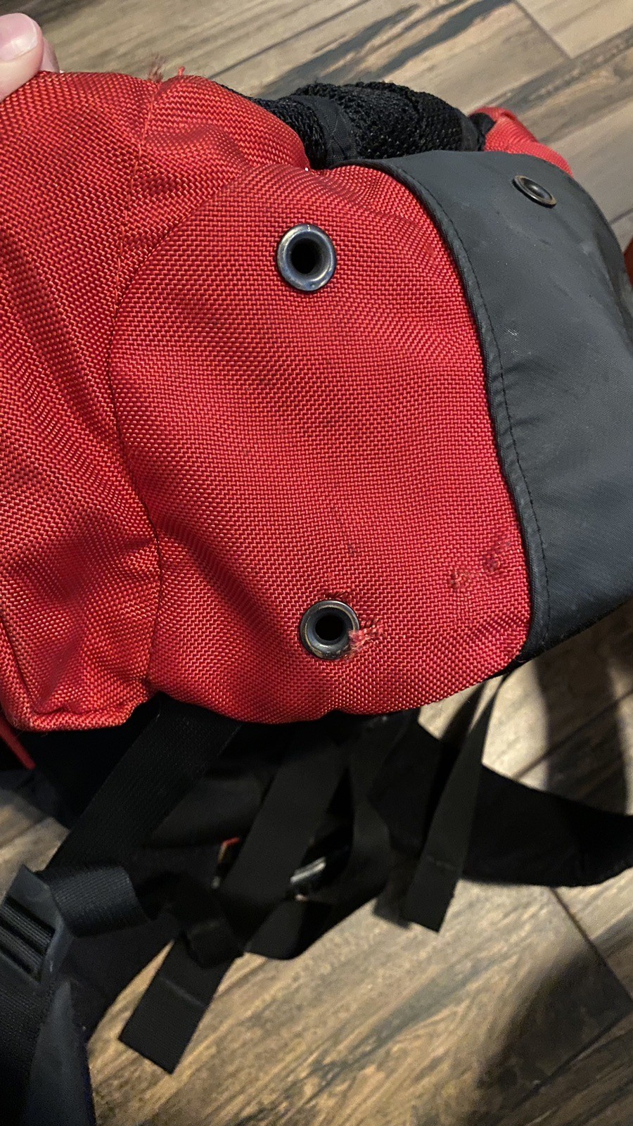 Vintage Oakley Icon Black/Red Backpack