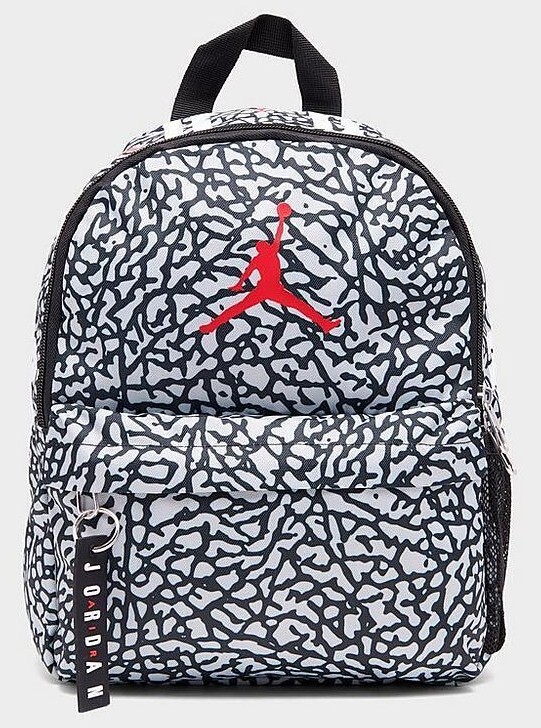 JORDAN NIKE UNISEX MINI Travel BLACK GOLD BACKPACK Bag 10″H x 6.5″W x 3″D $45