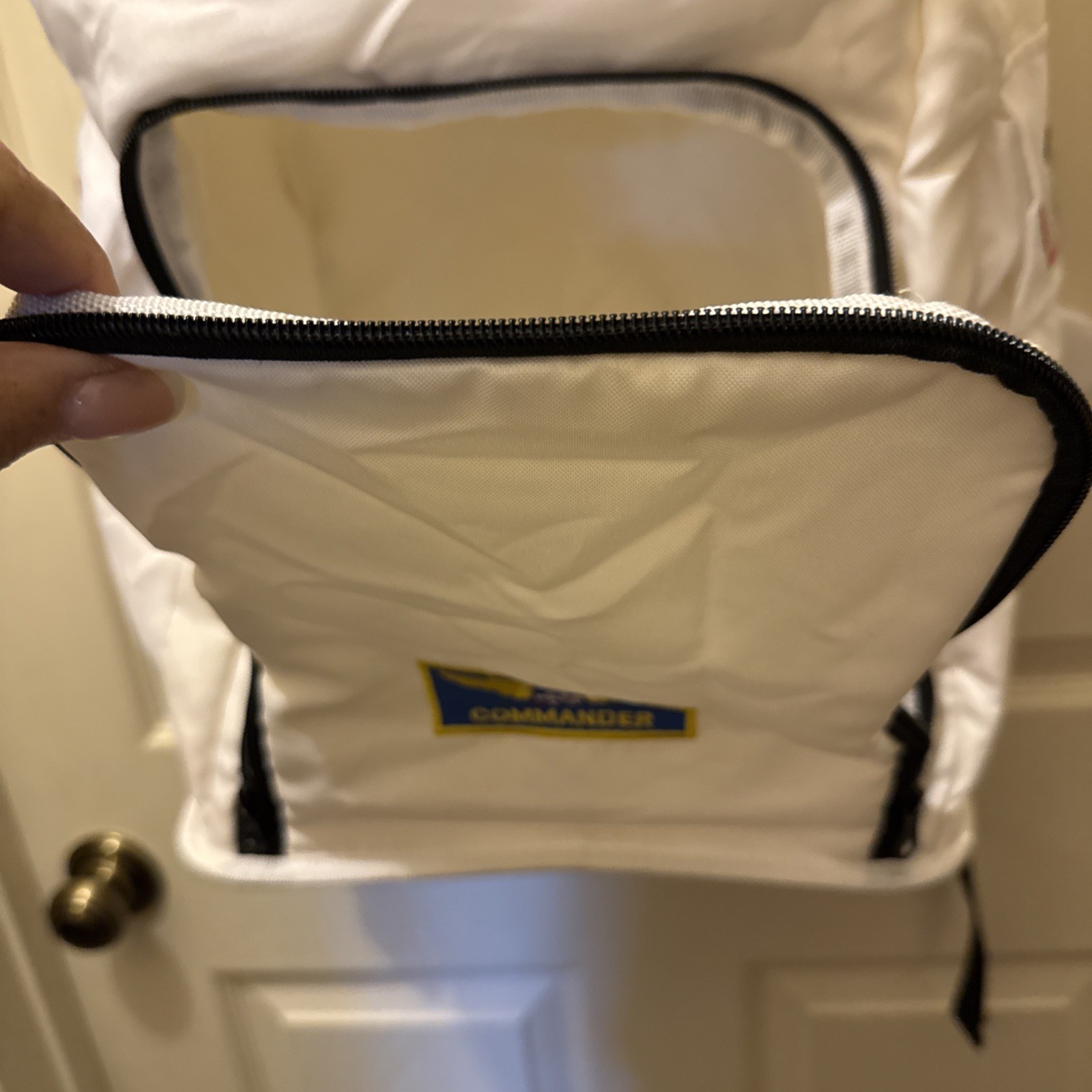 Aeromax Jr. Astronaut Backpack, White, NASA patches Adults/Childrens