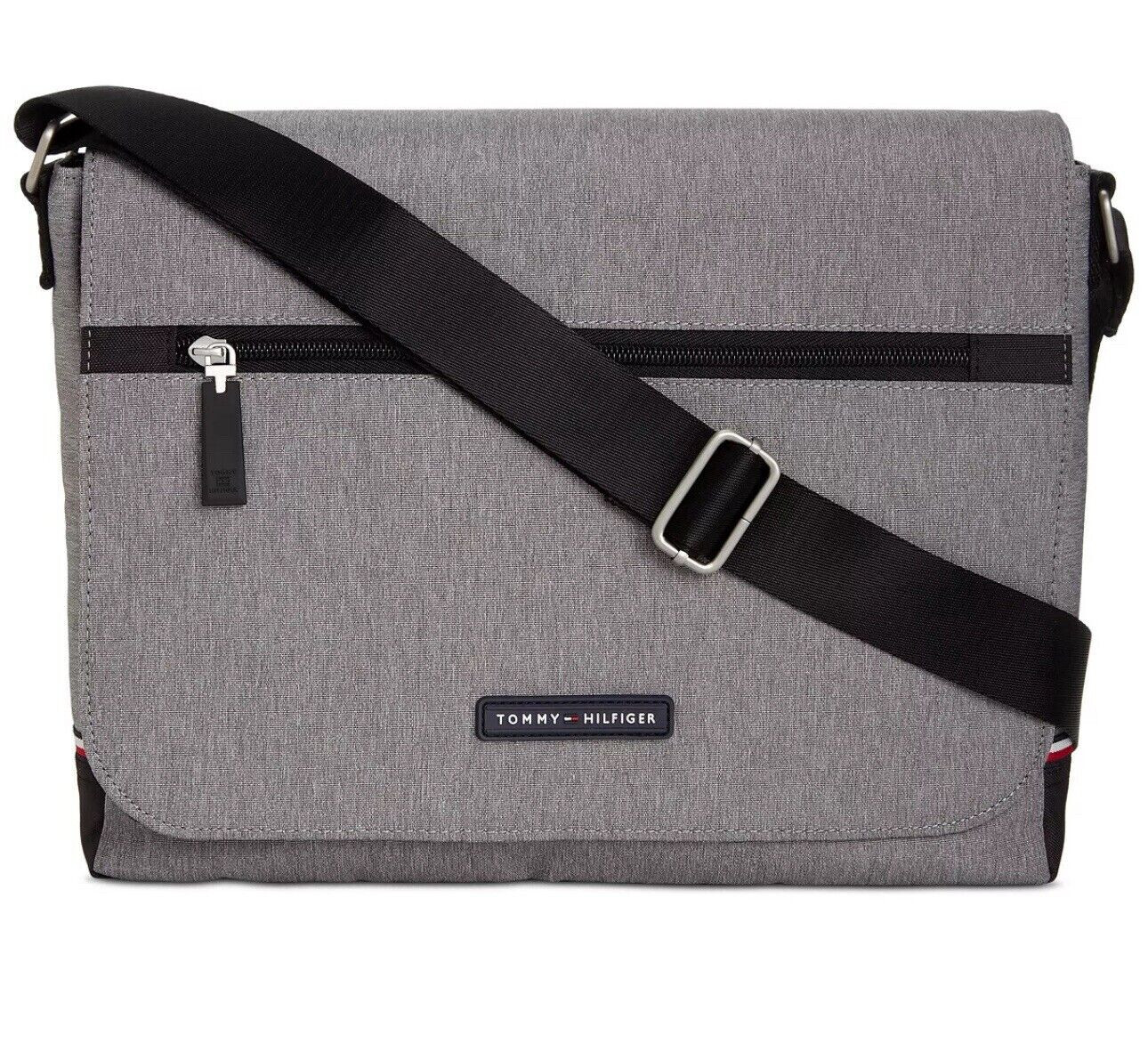 Tommy Hilfiger Melange messenger bag Grey