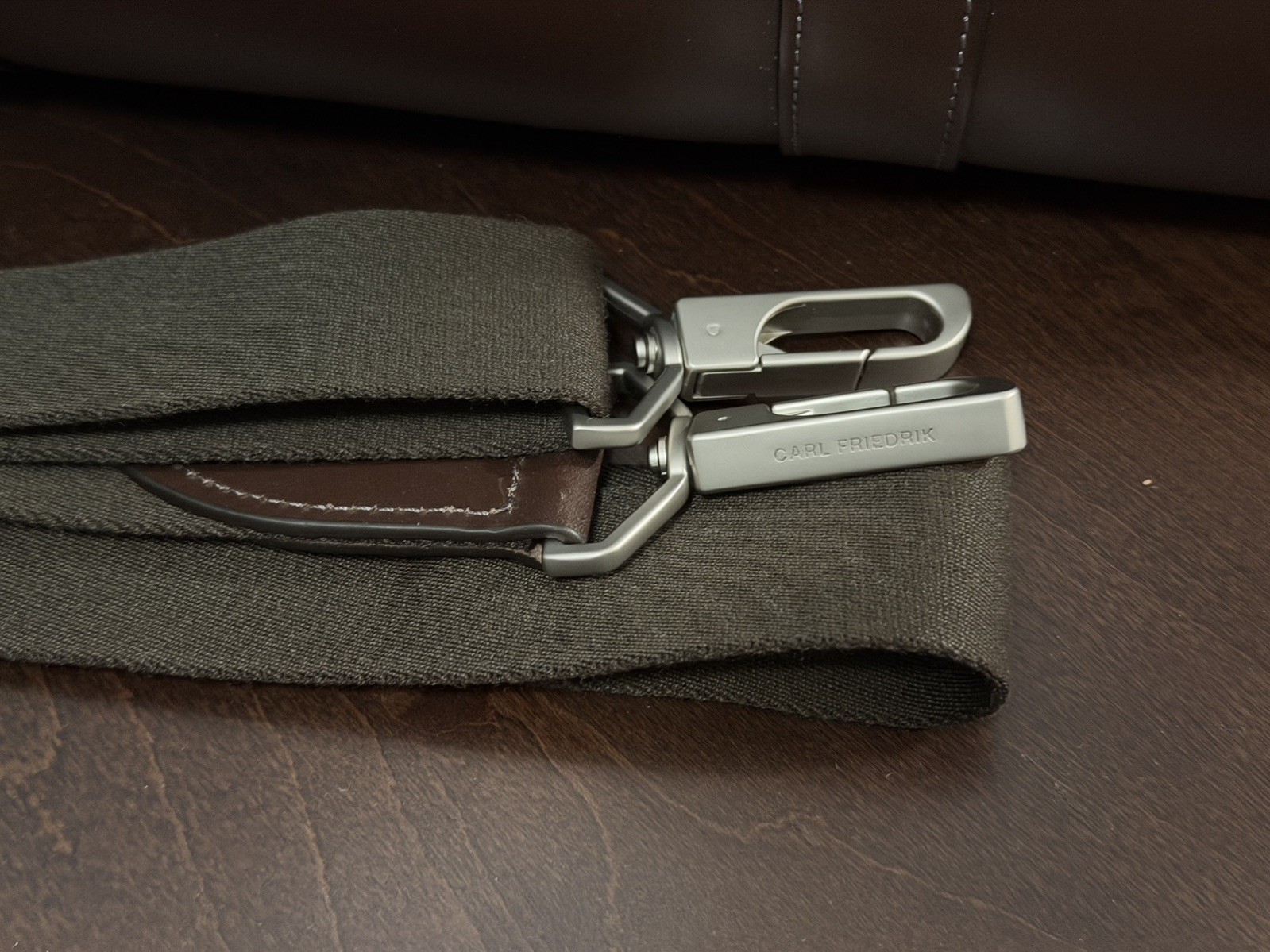 Carl Friedrik Palissy Overnight Briefcase – Chocolate Smooth Leather