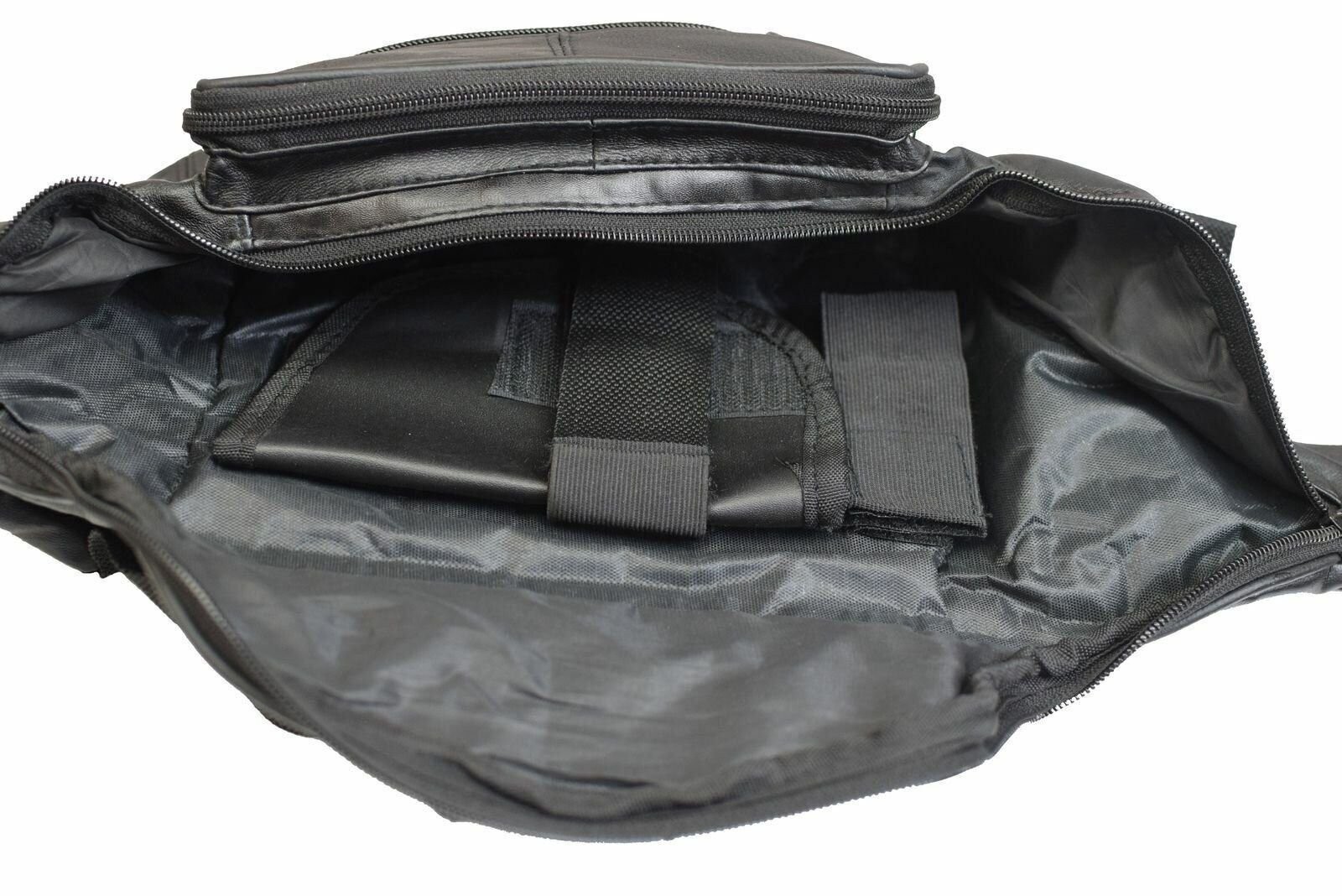 Genuine Leather Concealed Carry Weapon Waist Gun Pouch Fanny Pack Men Women New