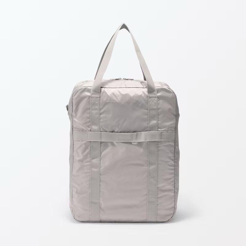 MUJI Foldable water-repellent vertical 32L Boston bag from Japan