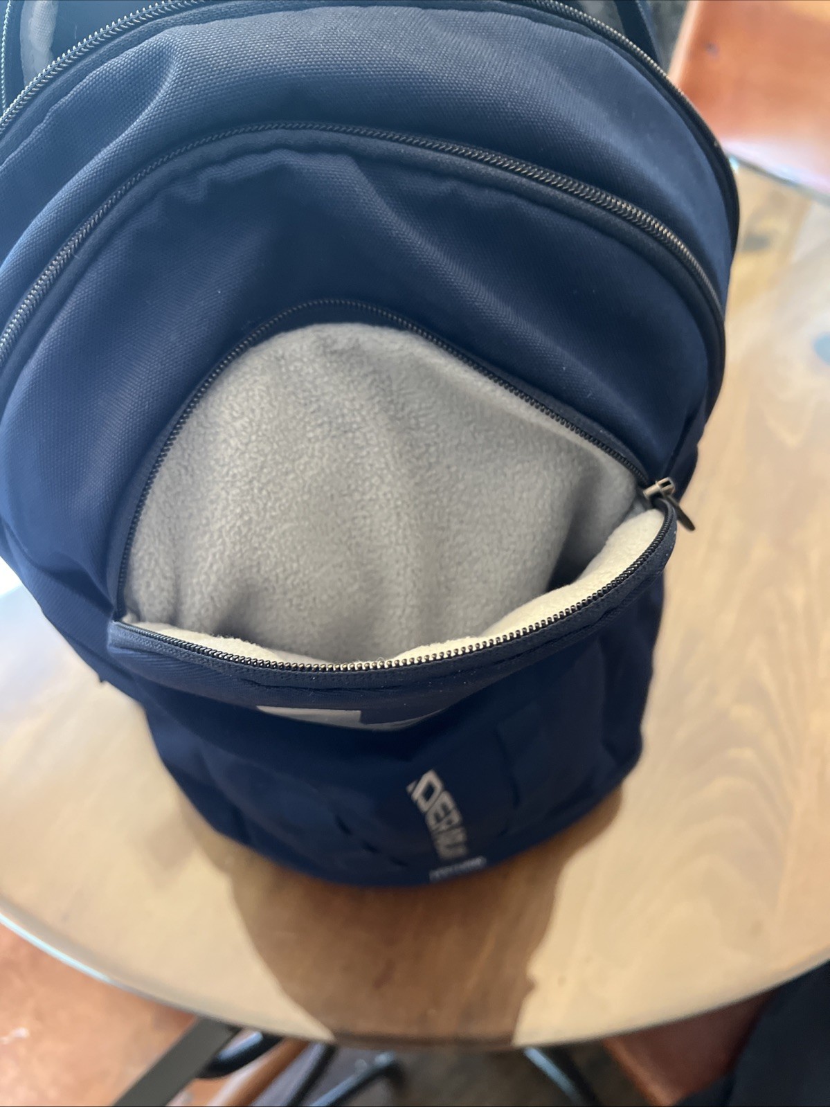 UA Hustle 6.0 Team Backpack by Under Armour Midnight Navy