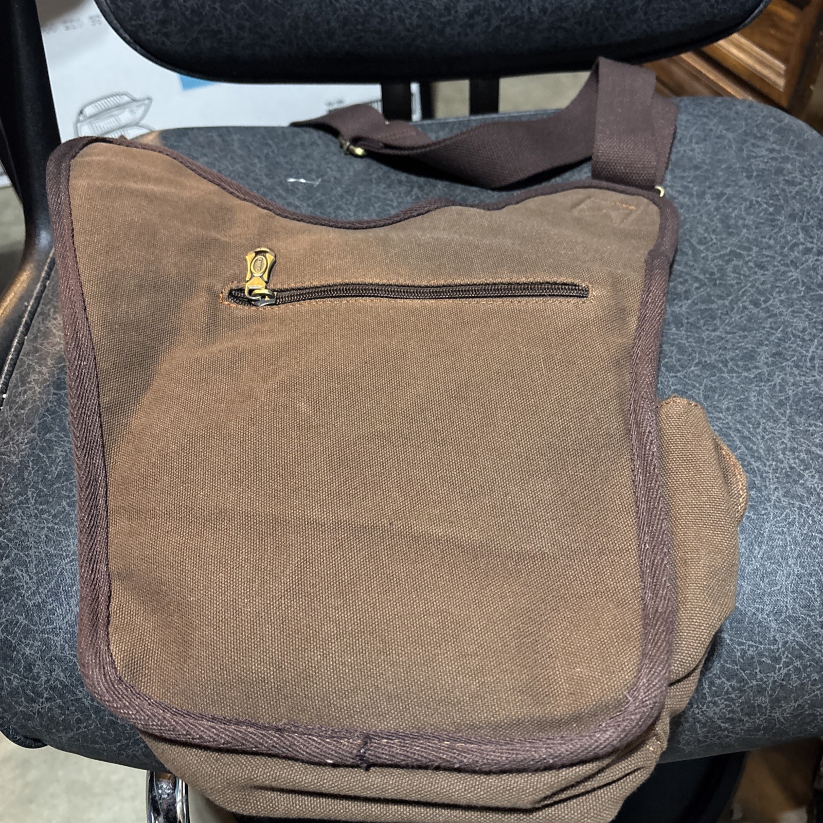 Kaukko Simple Casual Message Bag Daily Life Western U.S. Cattle Subpackages