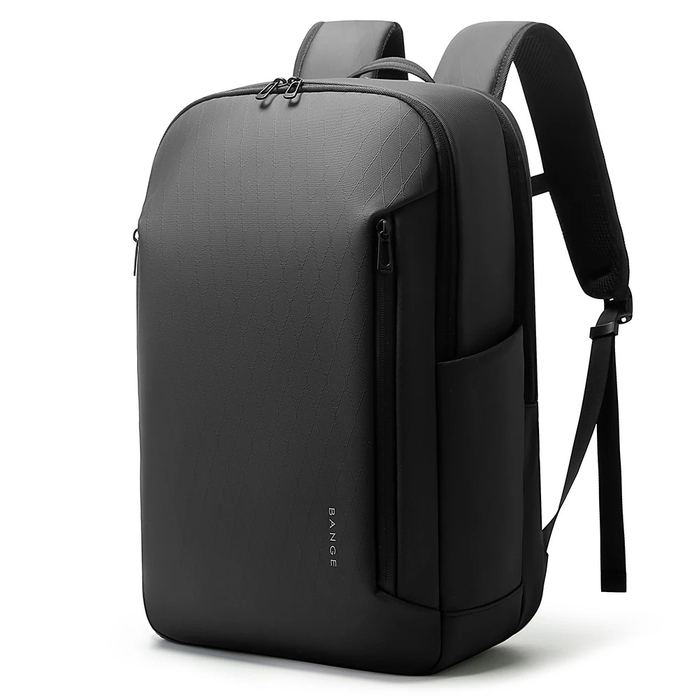 BANGE Men’s Laptop Backpack 15.6″ Waterproof Business Travel Bag YKK Zippers