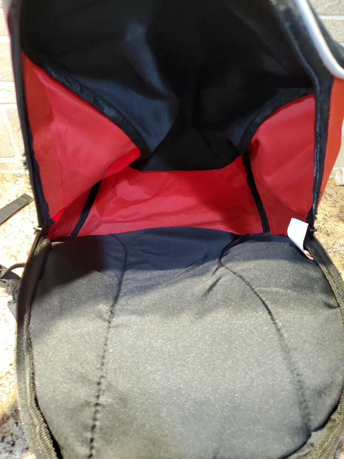 LEEDS Pokémon Backpack Embroidered Adjustable Unisex Black Red 19x14x7