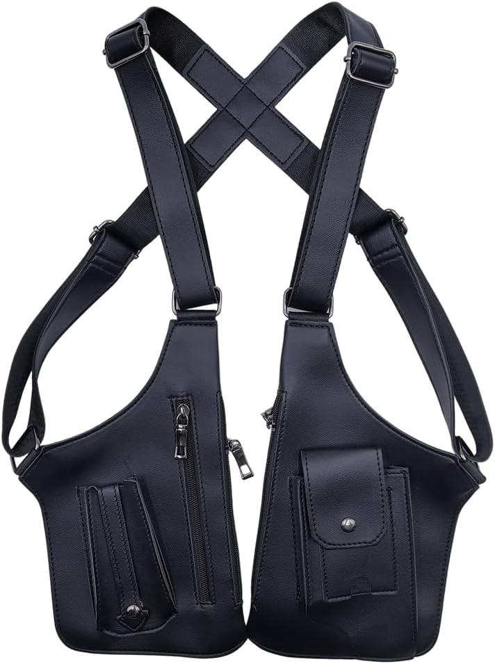 Underarm Anti-Theft Bag, Hidden Shoulder Holster, Double Storage Pouch, Phone W