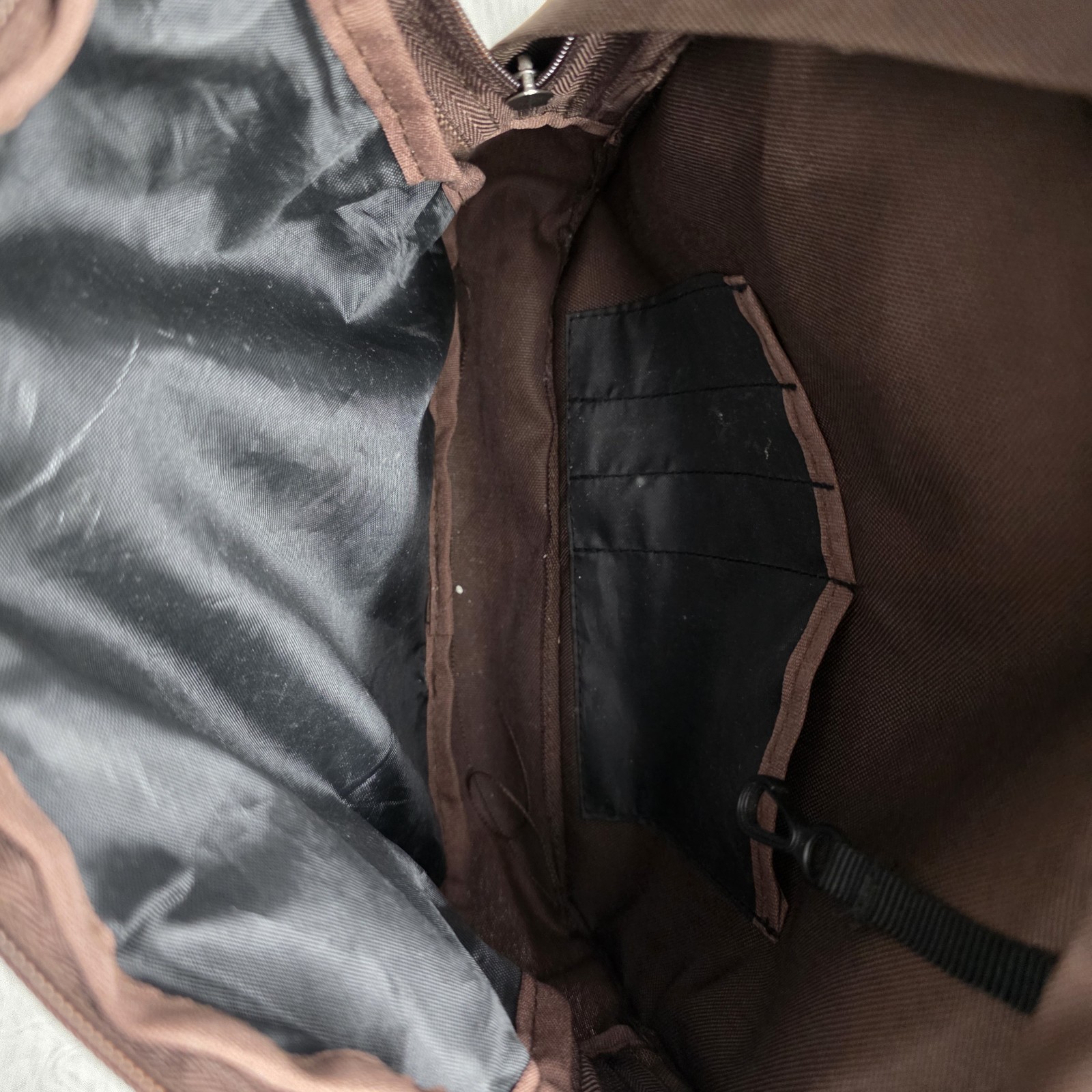 Land Rover Back Pack Brown Adjustable Straps