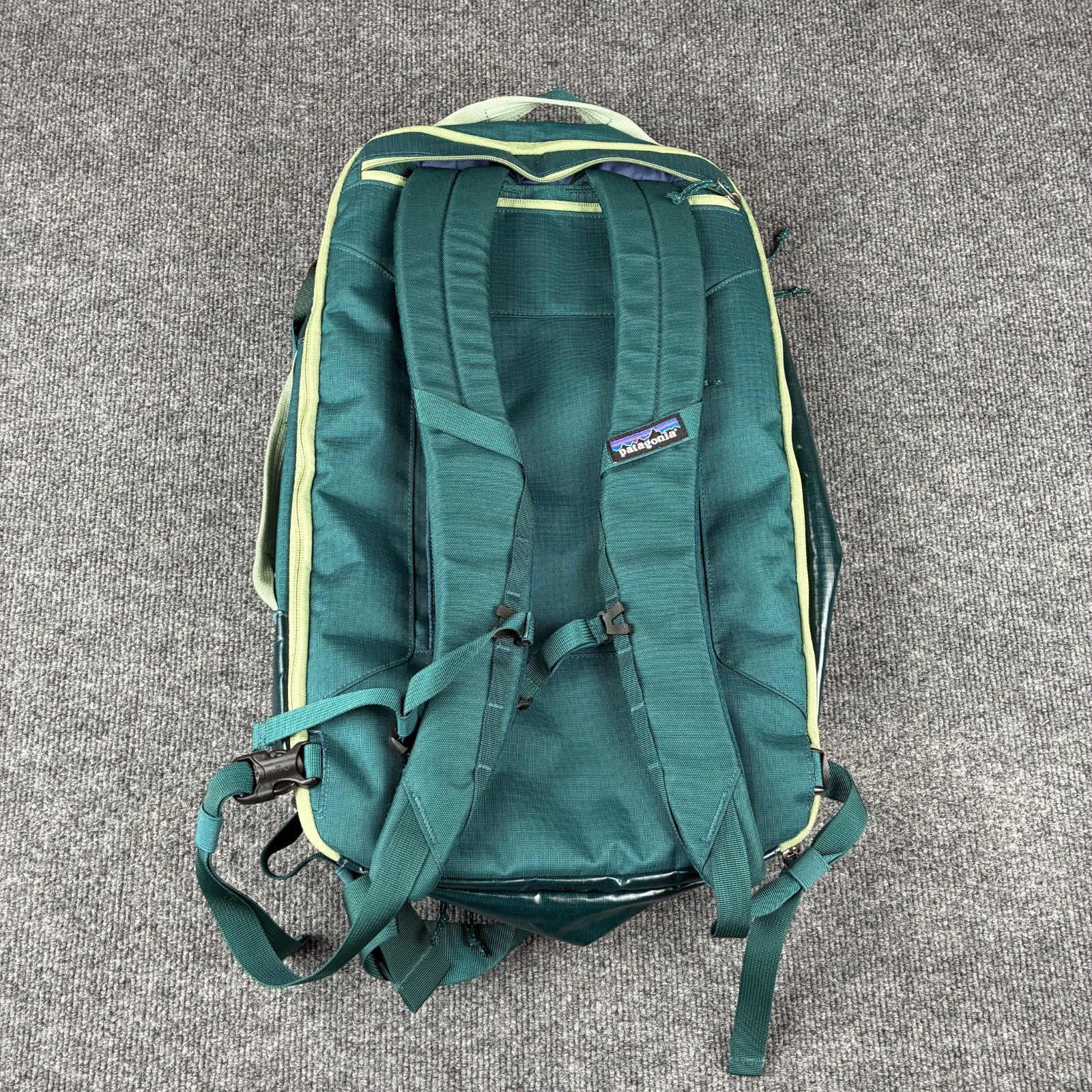 Patagonia Black Hole Mini MLC 26L Green Discontinued Backpack Luggage Shiny