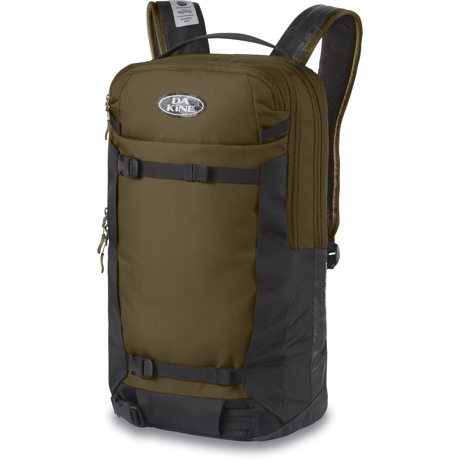 NWT DAKINE TEAM MISSION PRO 18L BACKPACK $180 dark olive sam taxwood padded