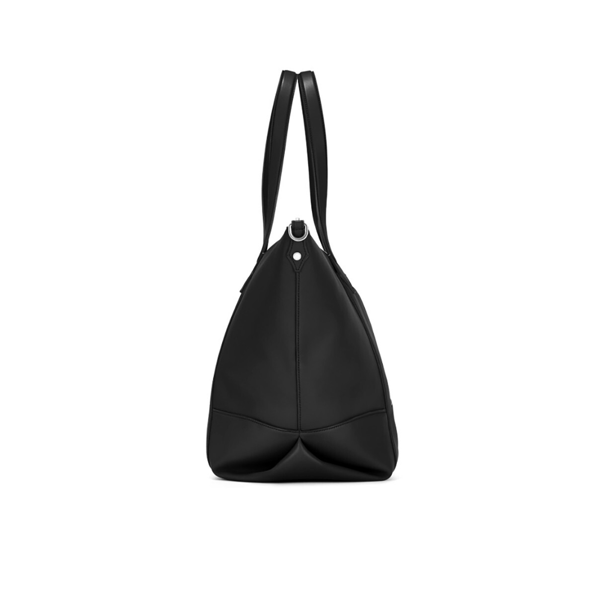 Montblanc Black Soft Medium Leather Duffle Bag 131211 – SLIGHT SCRATCH
