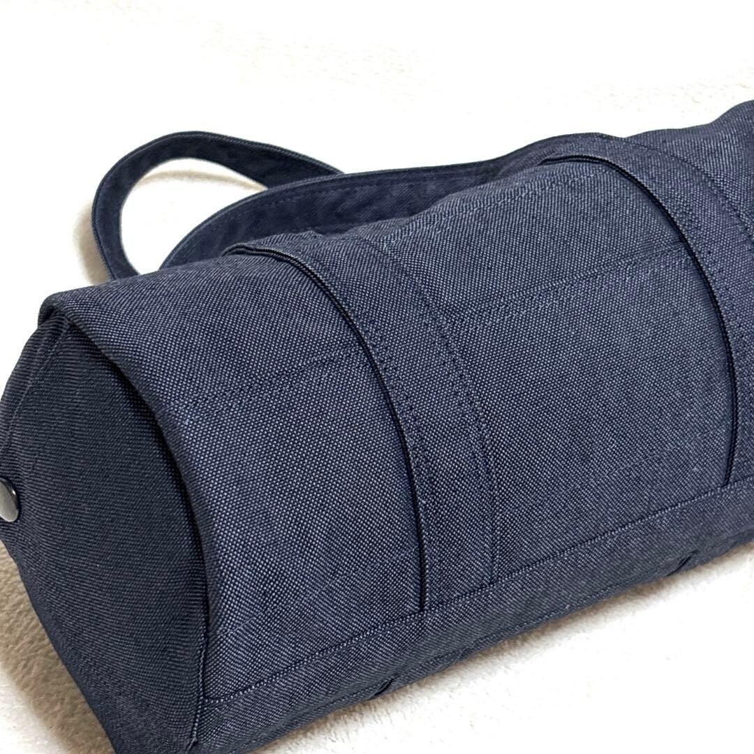 PORTER Smoky Mini Boston Bag Navy Denim Duffle Bag Yoshida Kaban Japan Unisex