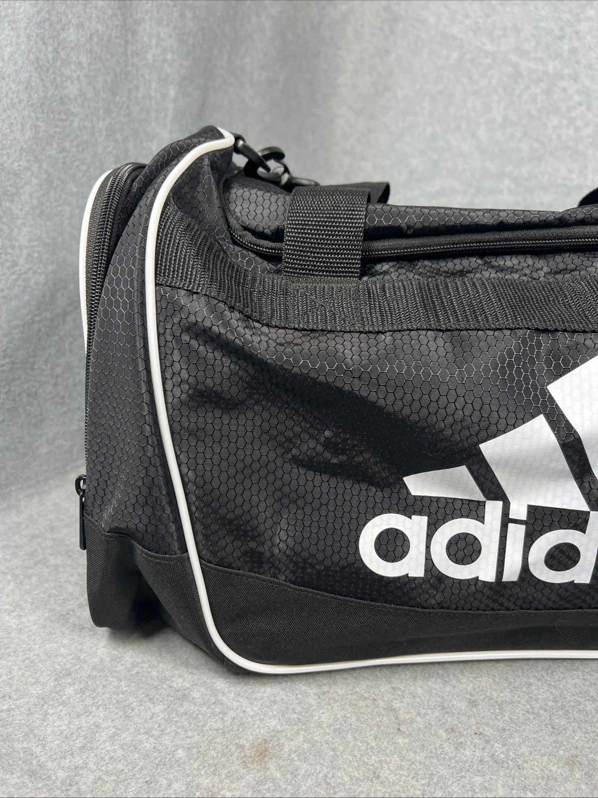 Adidas Duffel Bag – Medium – Black – 20” X 11” X 12”