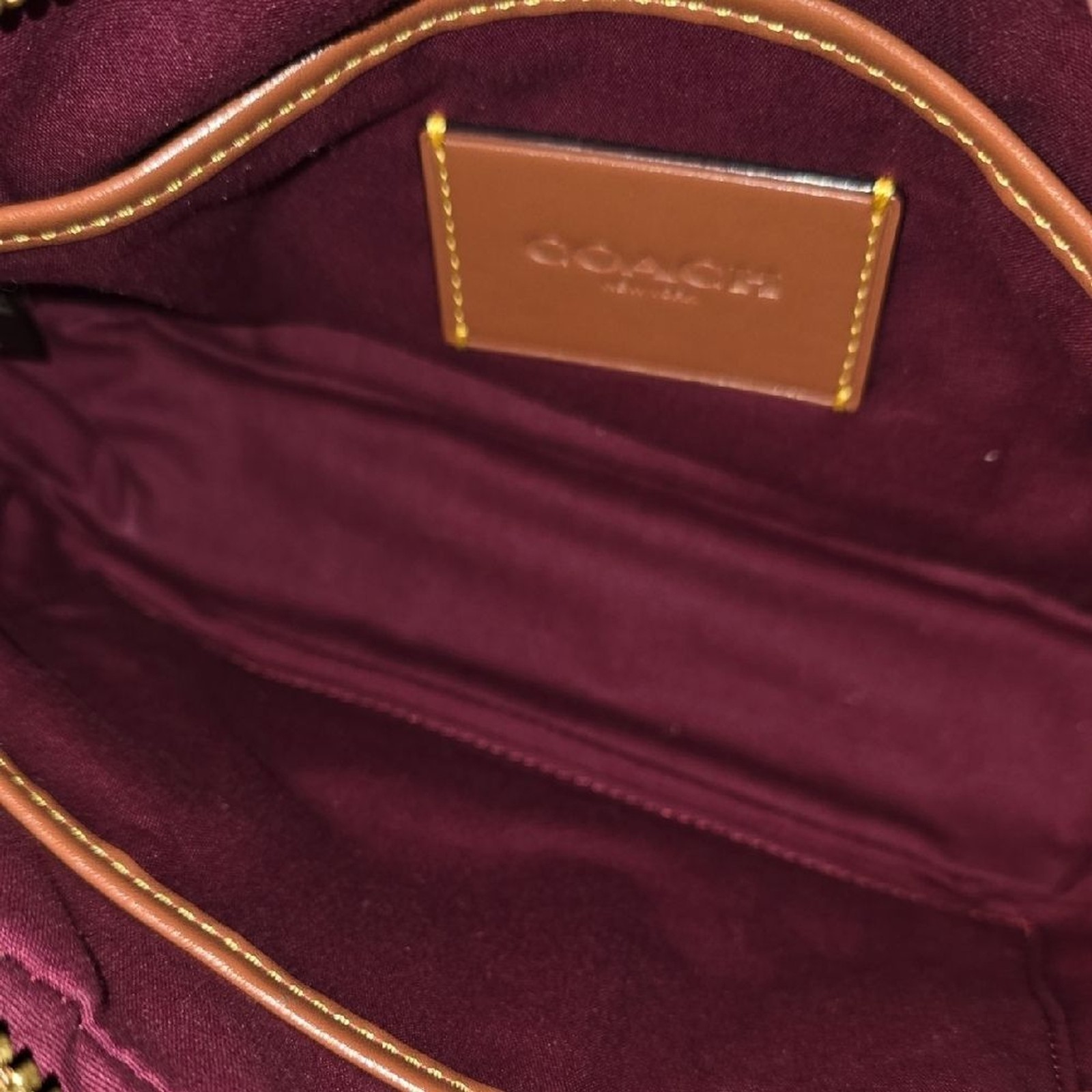 Coach Multicolor Crossbody Bag with Rainbow Strap