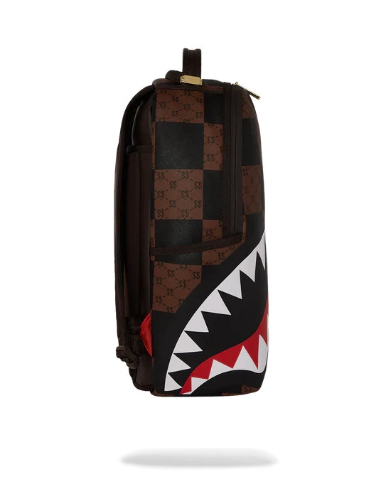 SPRAYGROUND THAT BIG CHECK SHARK BACKPACK B6263 NEW IN BAG w/TAGS