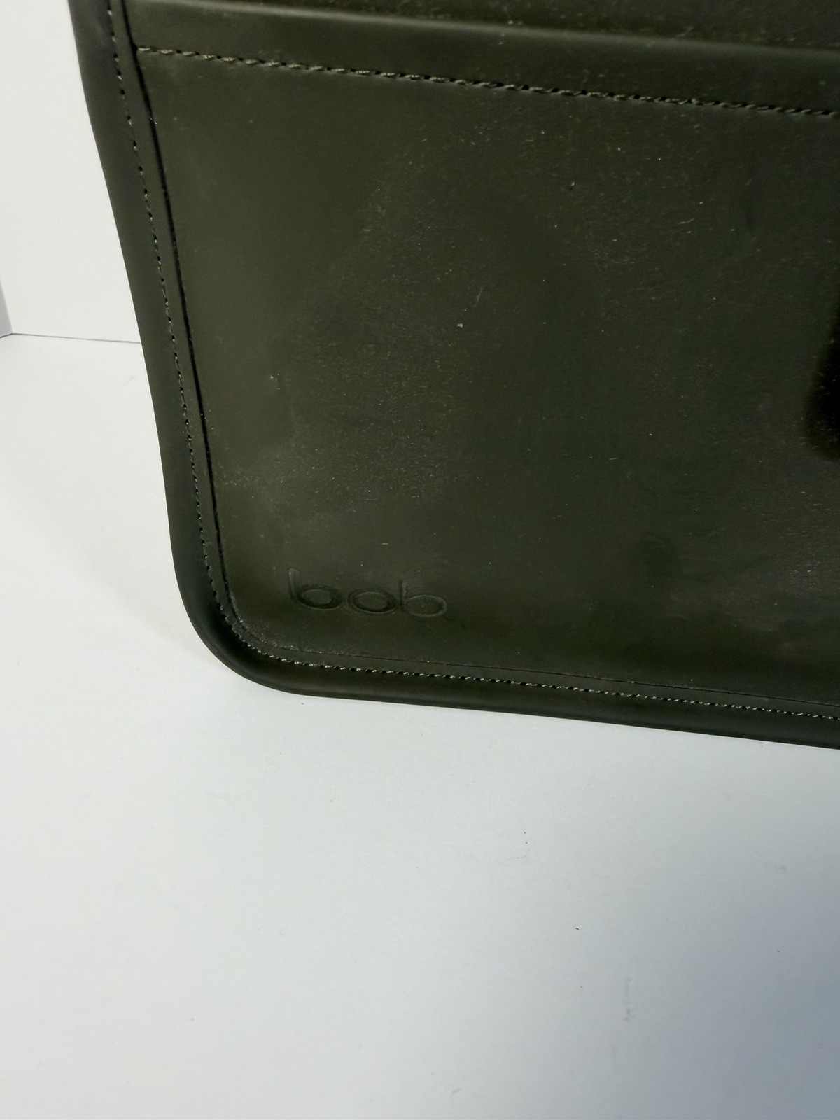 RAINS Waterproof Backpack Olive Green Rubberized Laptop Bag Minimalist Unisex