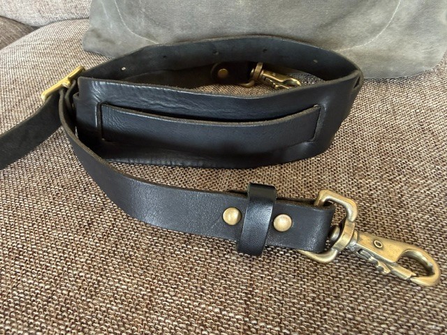 Winter Session Felix Waxed Canvas Tote Gray Leather Trim Made USA Shoulder Bag