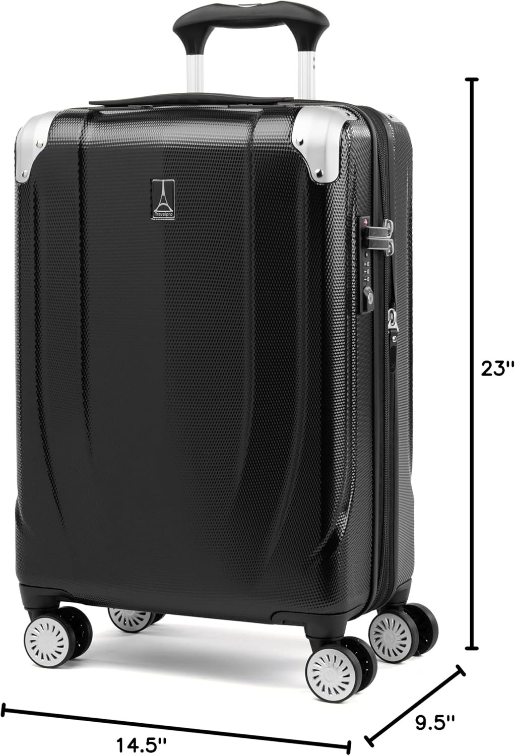 Travelpro Pathways 3 Hardside Expandable Luggage, 8 Spinner Wheels, 21 Inch U13