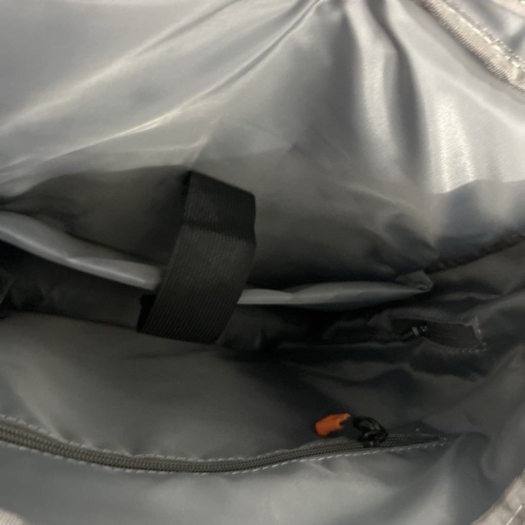 TORIMA Gray/Black Men’s Backpack Zip & Snap Closure with Inner/Outer Pockets