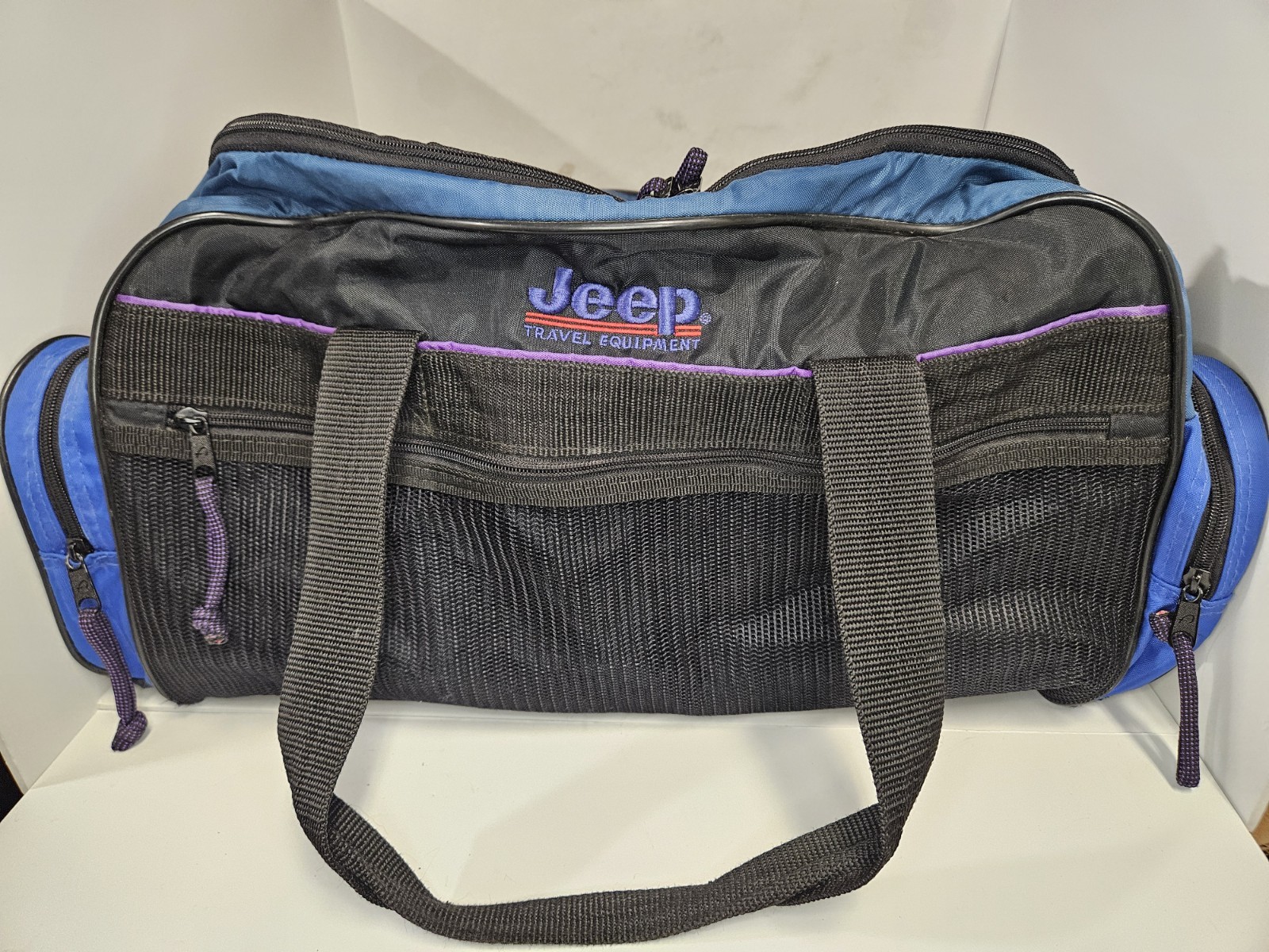 Vintage Jeep Duffle Bag Tote Gym Weekender Travel Nylon Dynamic Classics 1980’s?