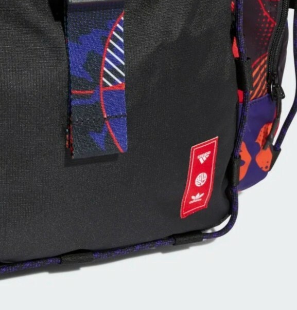adidas Unisex Toploader Backpack, Travel/Gym/Sports Bag, Black/Multicolor GT6662