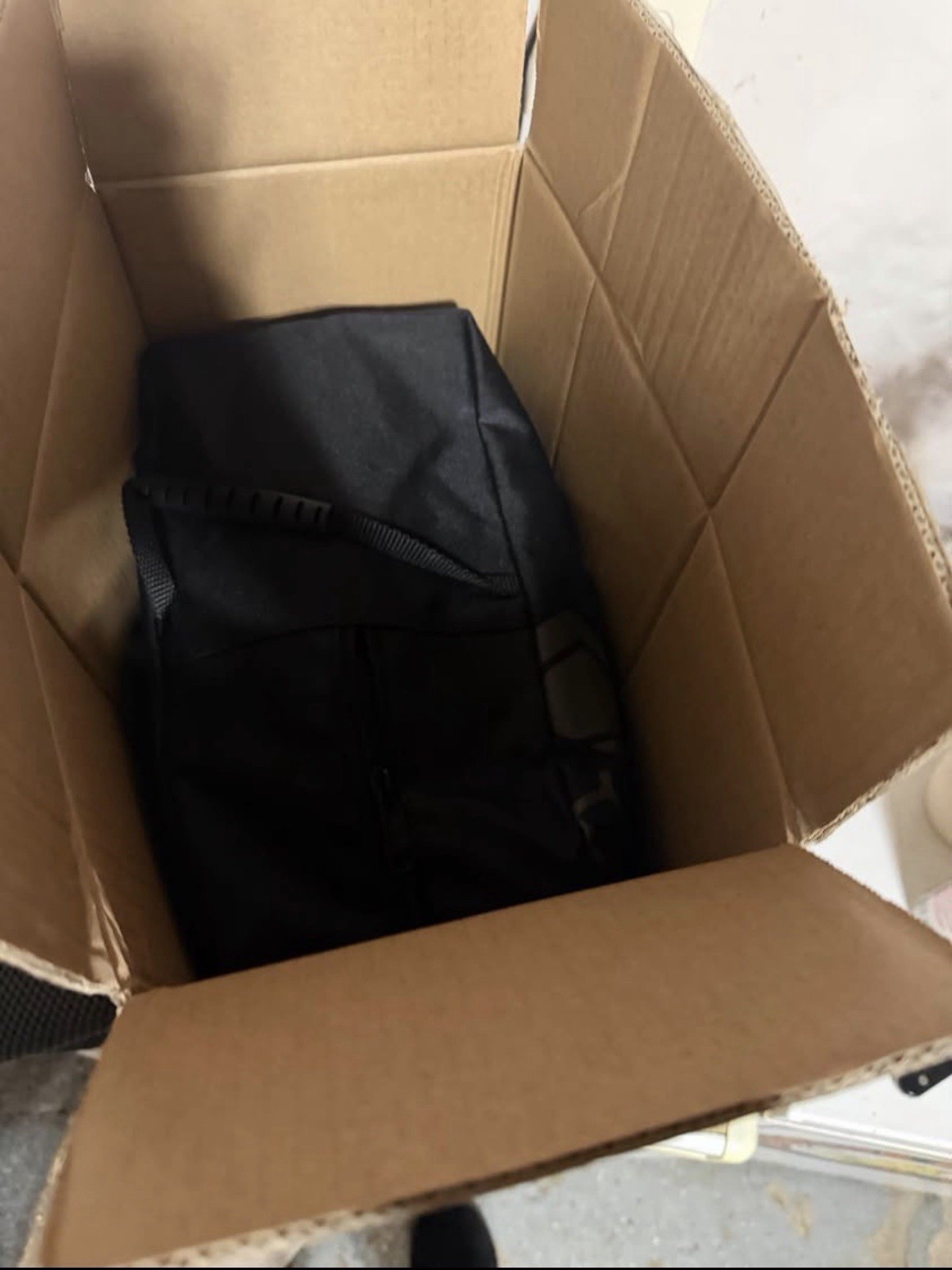 Venture 4th Black Synthetic backpack sleeping bag with bag