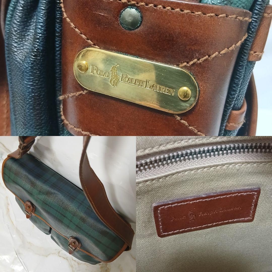 Very good condition/rare size POLO Ralph Lauren large capacity messenger bag