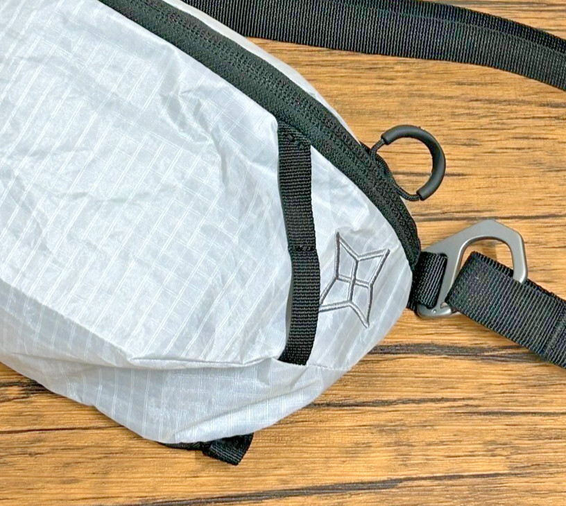 PAAGO WORKS Switch M Bag Recycled Polyester L-Gray made in Japan Free Shipping