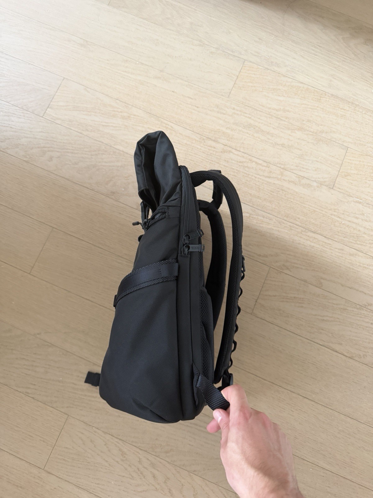 TumiI Alpha Bravo Logistics Flap Lid Backpack – Black