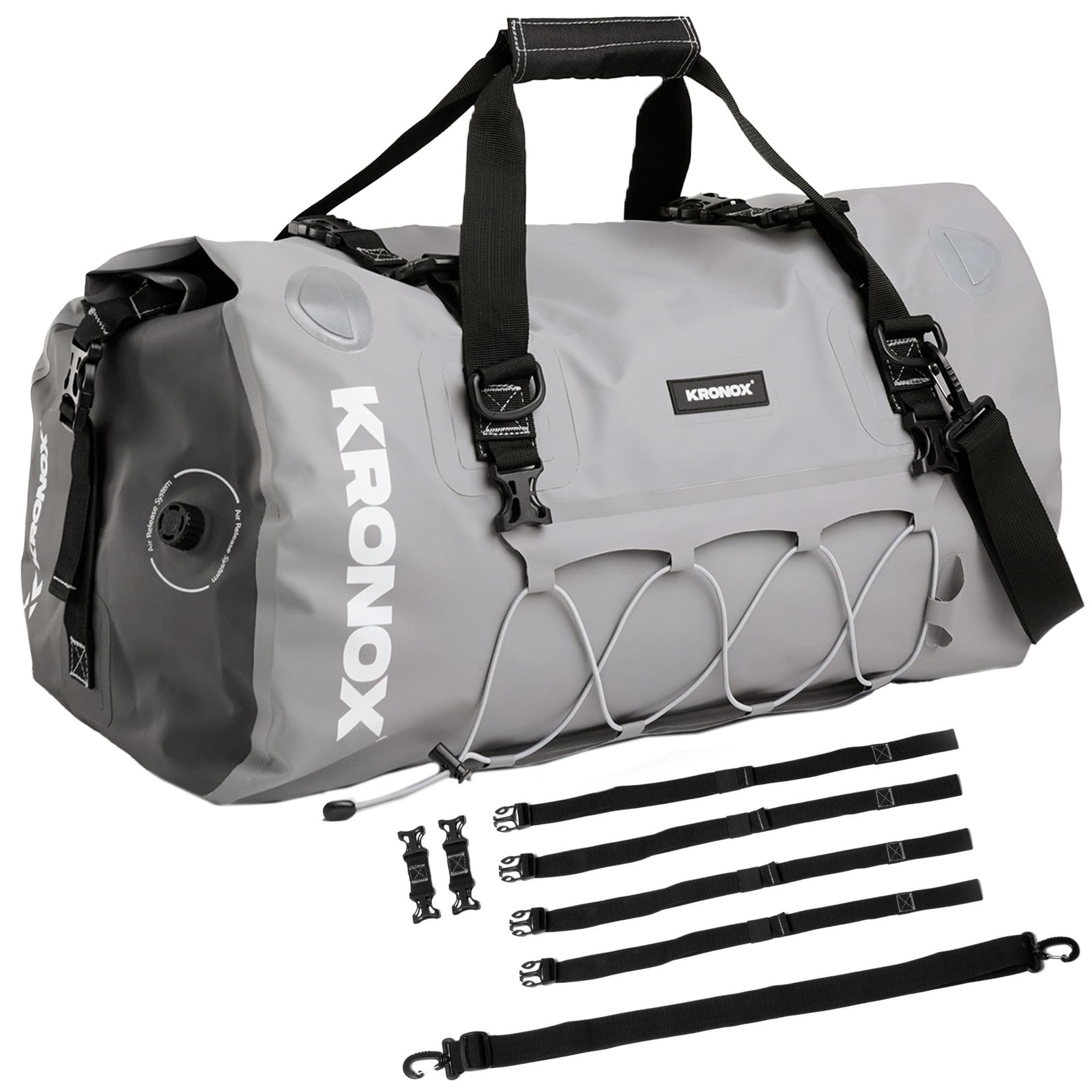 Waterproof Duffel Bag for Men Women – Large Motorcycle Duffle Bag – Heavy Du…