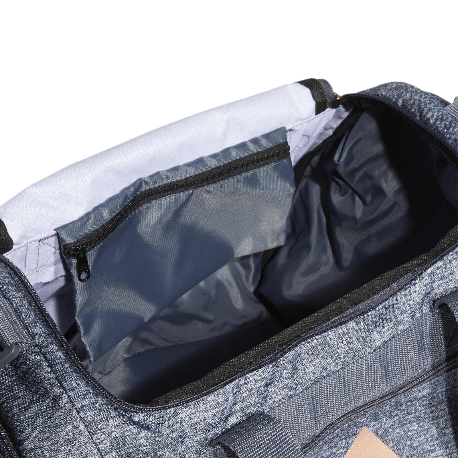 adidas Defender 4 Small Duffel Bag, Jersey Onix Grey/Rose Gold/Onix Grey