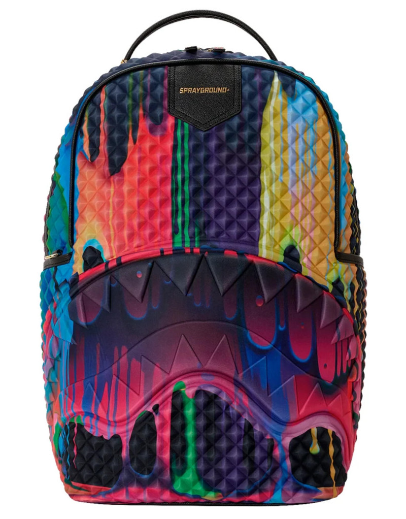 Sprayground SAMURAI COLOR EFFECT Backpack🔥New Black Pink Kids School Book Bag