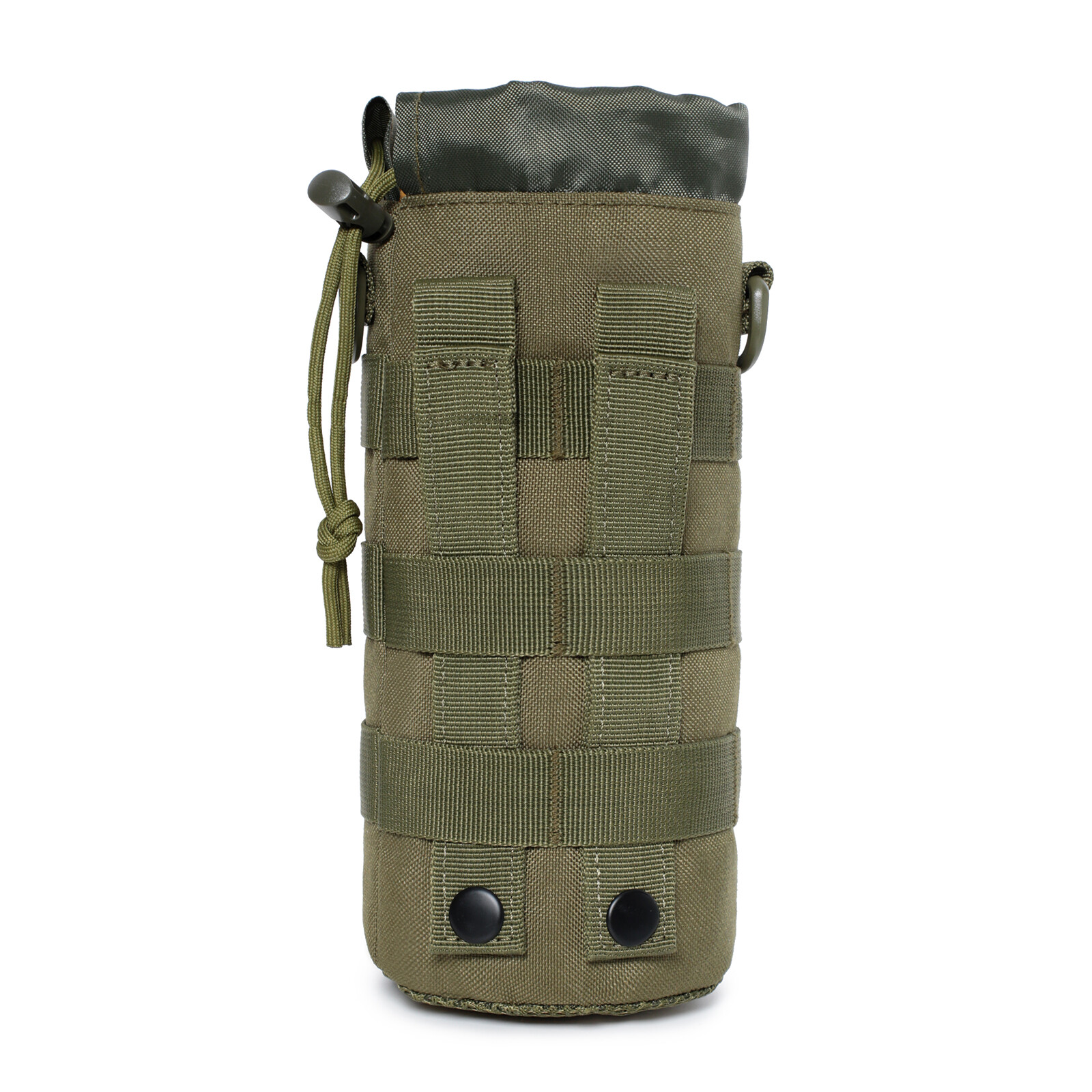 Tactical Molle Water Bottle Pouch Holder Outdoor Men’s Kettle Carrier with Strap