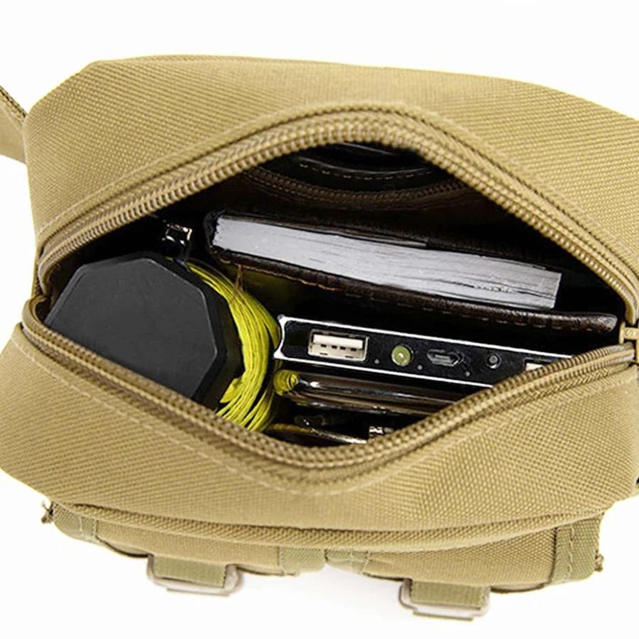 Tactical Fanny Pack Bumbag Waist Bag Military Hip Belt Outdoor Hiking Fishing