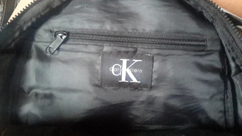 VTG cK Calvin Klein MO4-11 Technical Backpack Black Archive Utility Gorpcore
