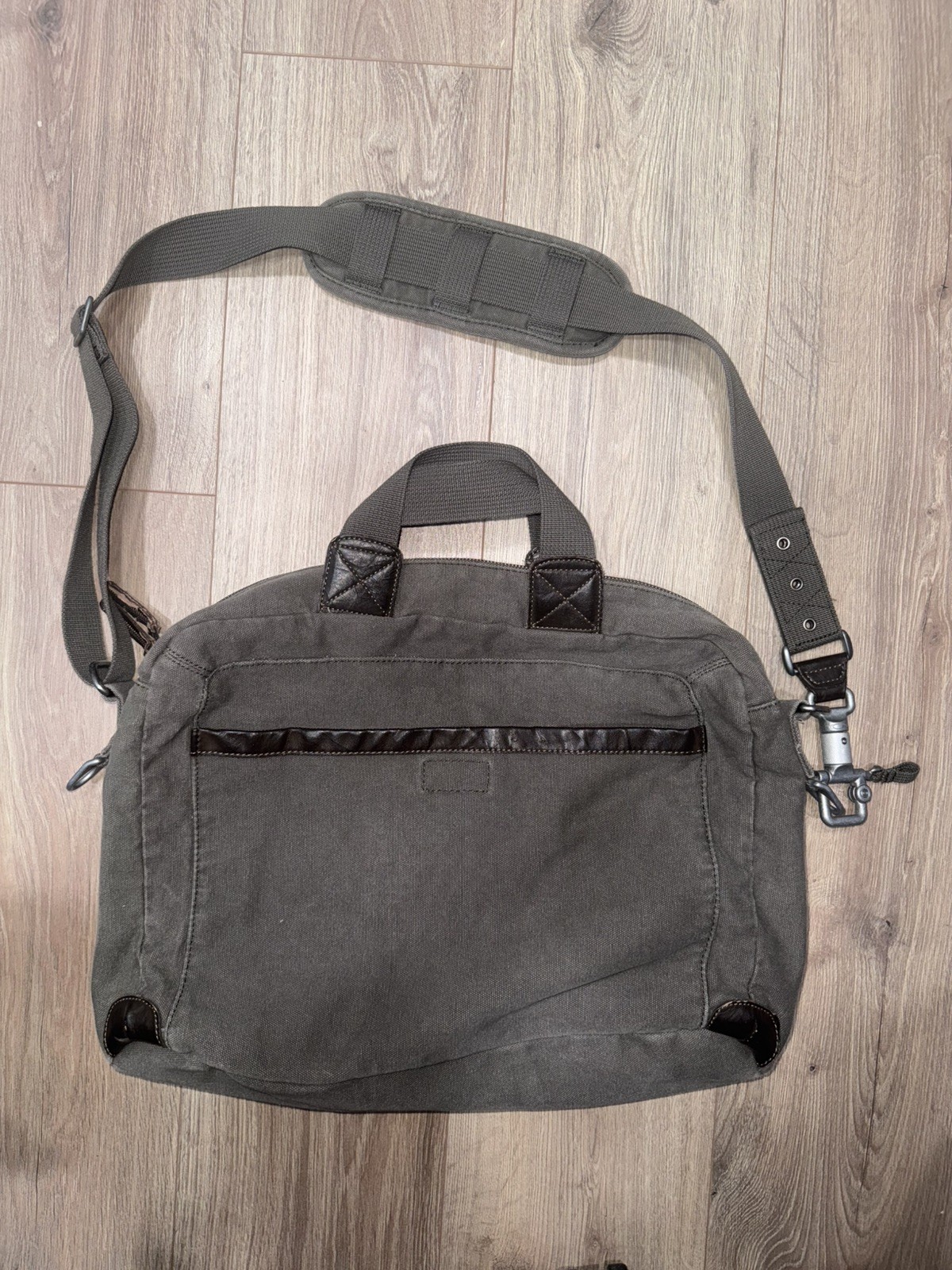 Vintage Oakley Software Olive Green Messenger Bag Shoulder Bag Y2K