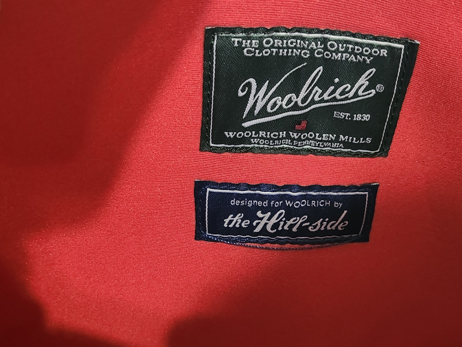 Woolrich x The Hill-Side Briefcase Laptop Tote Bag Black Buffalo Check Strap