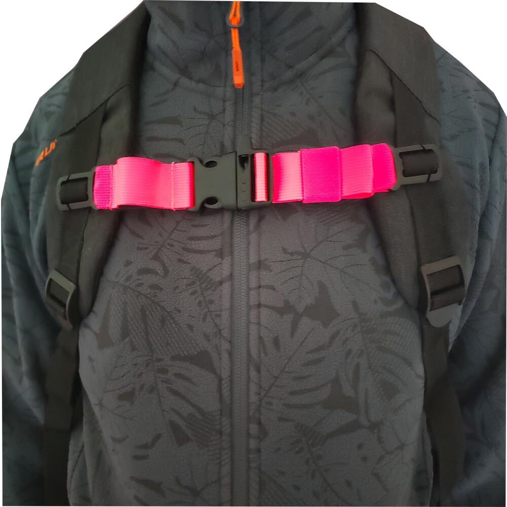 Adjustable Backpack Chest Strap Nylon 1 Inch Webbing，Sternum Straps for Backp…