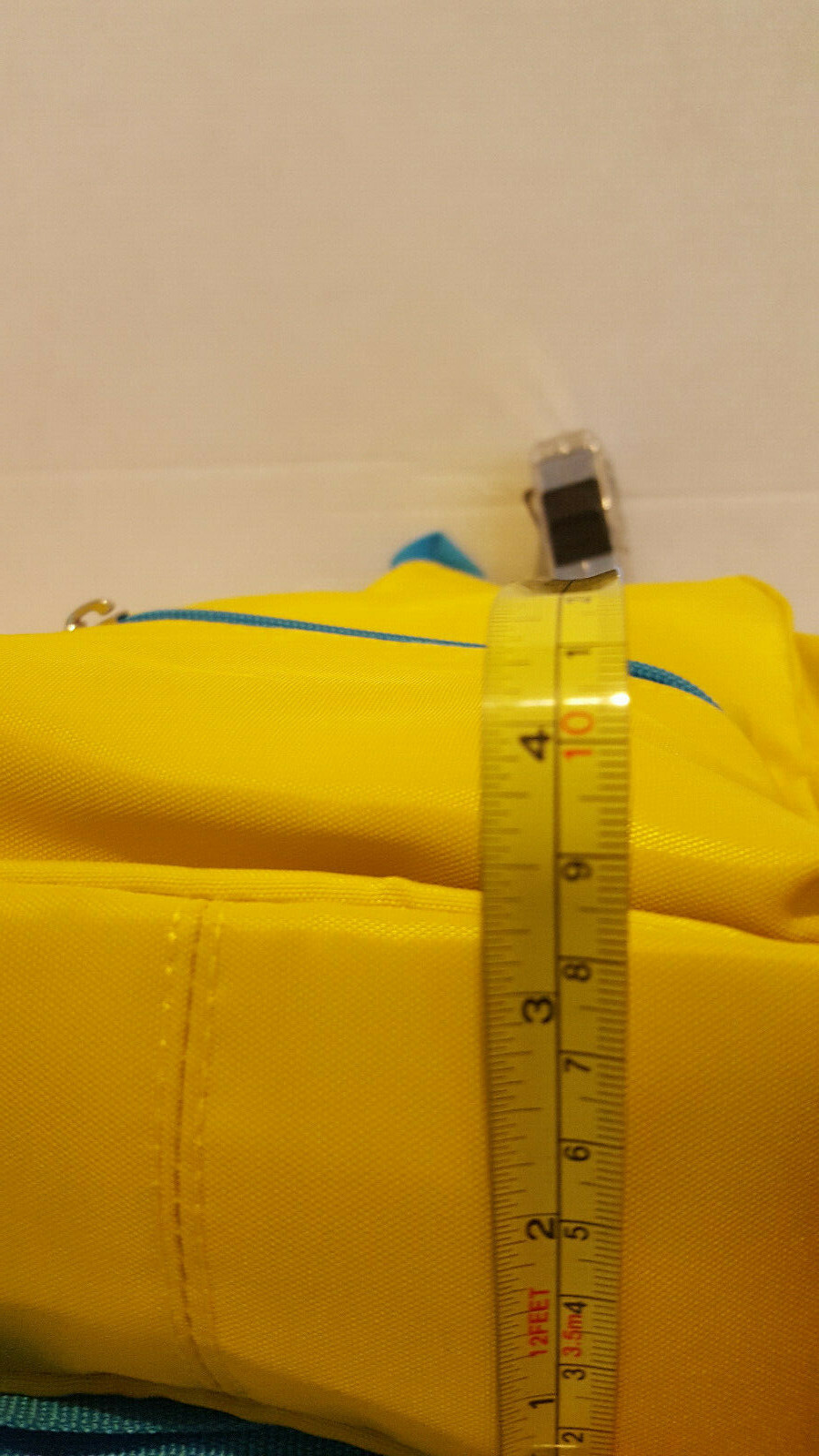 Cat & Jack Yellow Boys Shoulder Pack 2 Zipper Compartments Adjustable strap