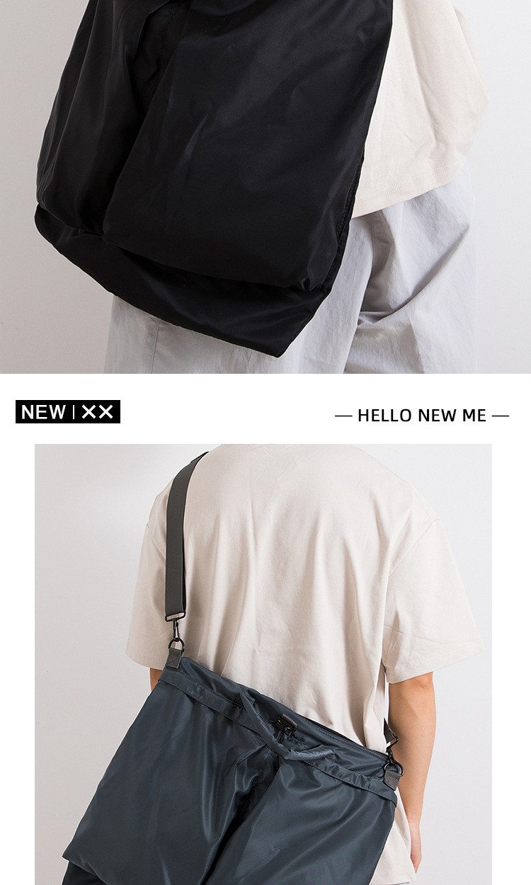 Men’s Oxford Cloth Handbag Large Capacity Messenger Bag Leisure Shoulder Bag