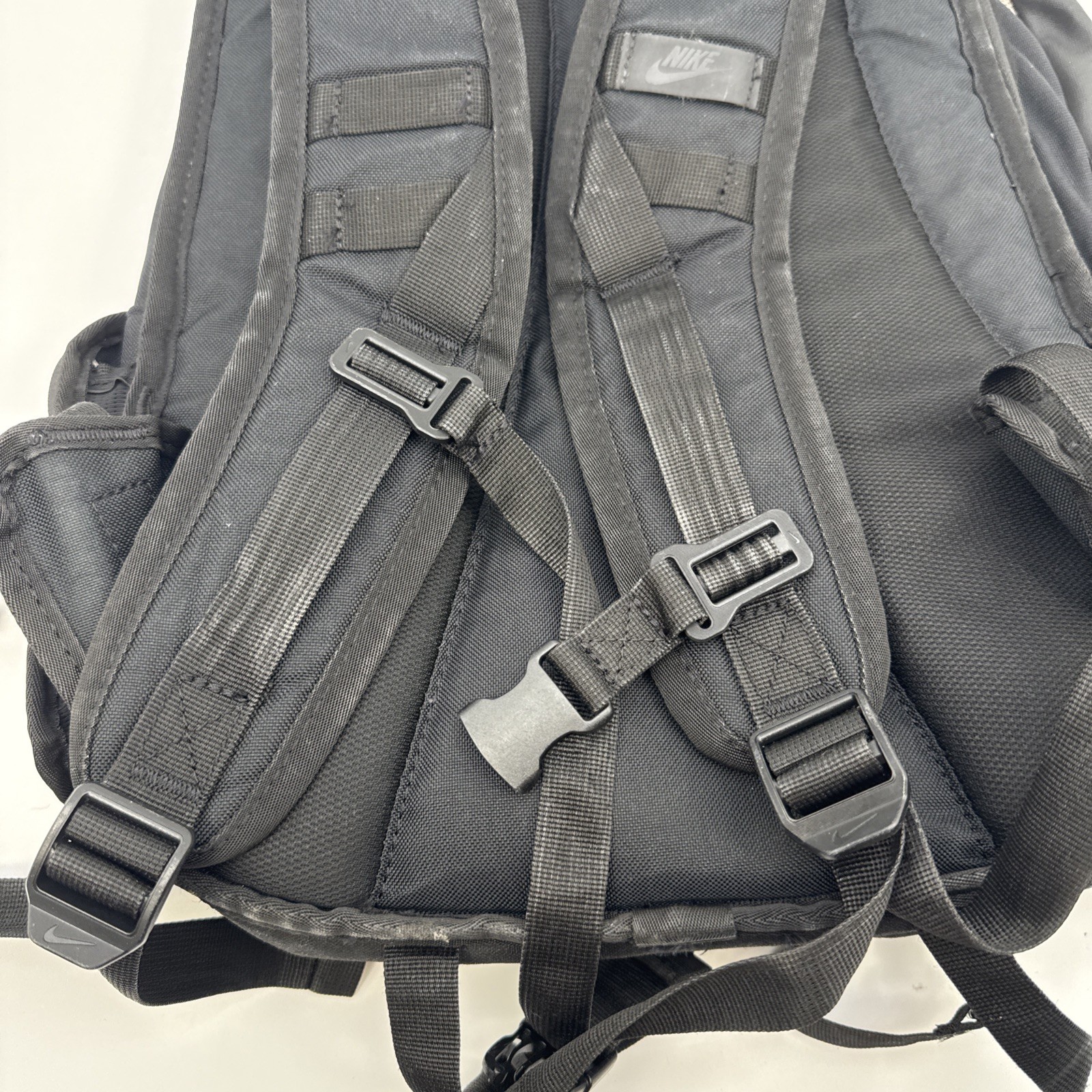 Nike Sportswear RPM Backpack Black Molle Webbing Ruck Sack Book Bag Large