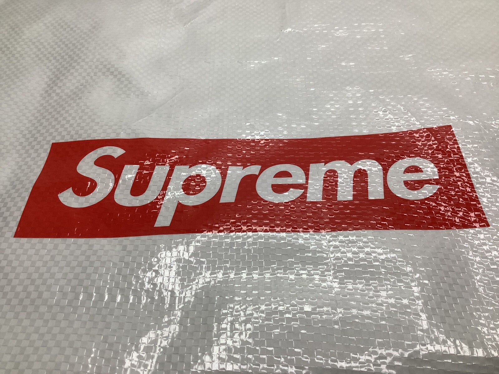 Supreme Chicago Small Reusable Shopping Bag Cotton Handles Woven Polypropylene