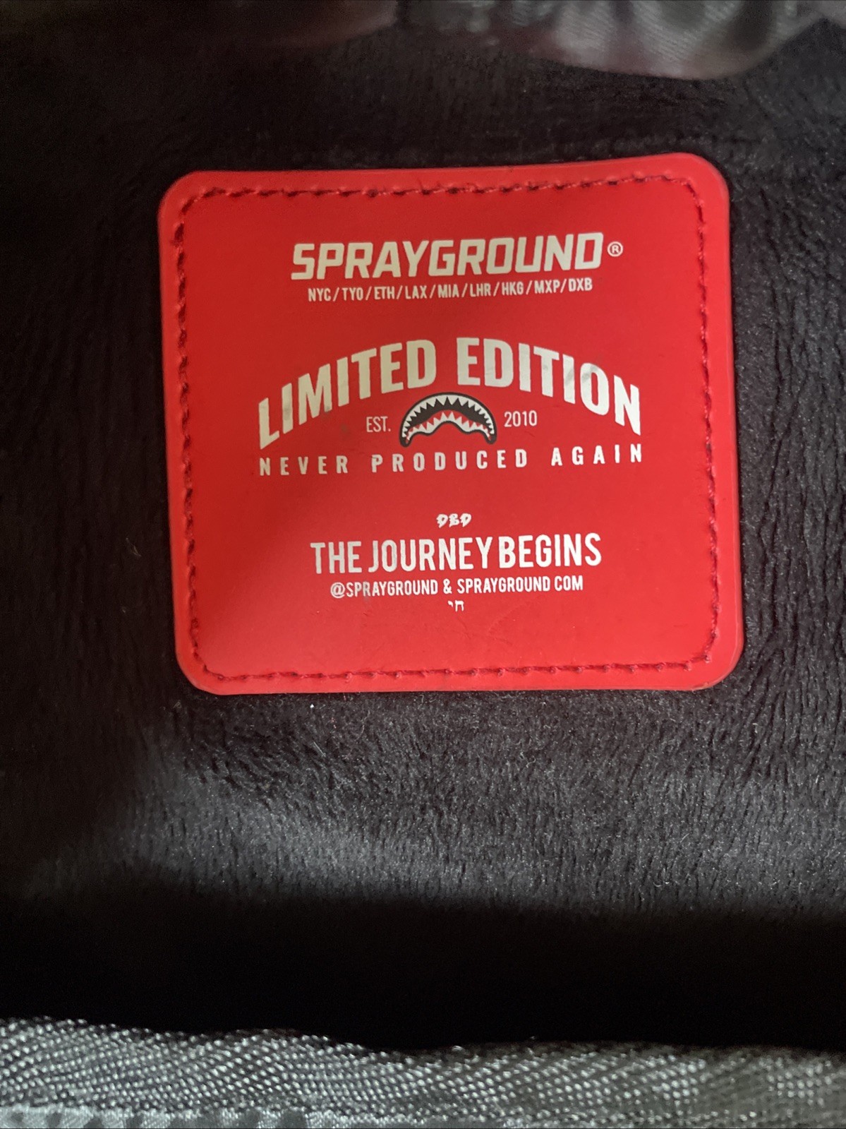 Limited Addition Gummy Bear Spray ground Back Pack!!! Super Limited And Rare!!!!
