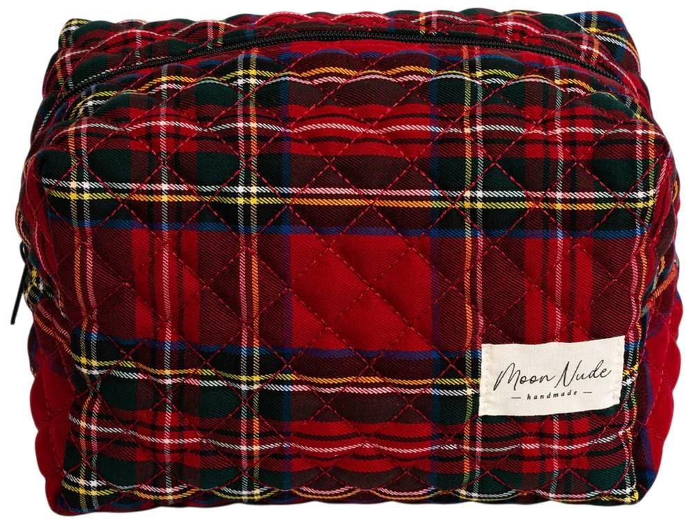Moon Nude Womens Holly Large Makeup Bag – Red/Black/Yellow