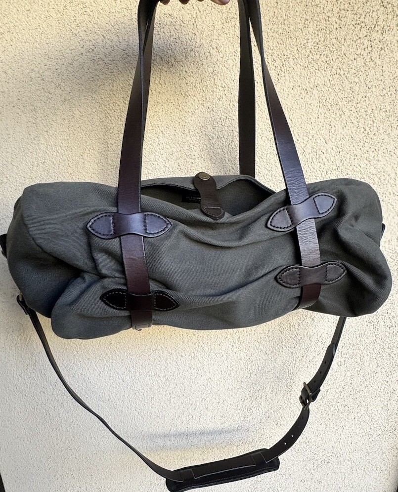 Filson Rugged Twill Small Duffle Bag Otter Green