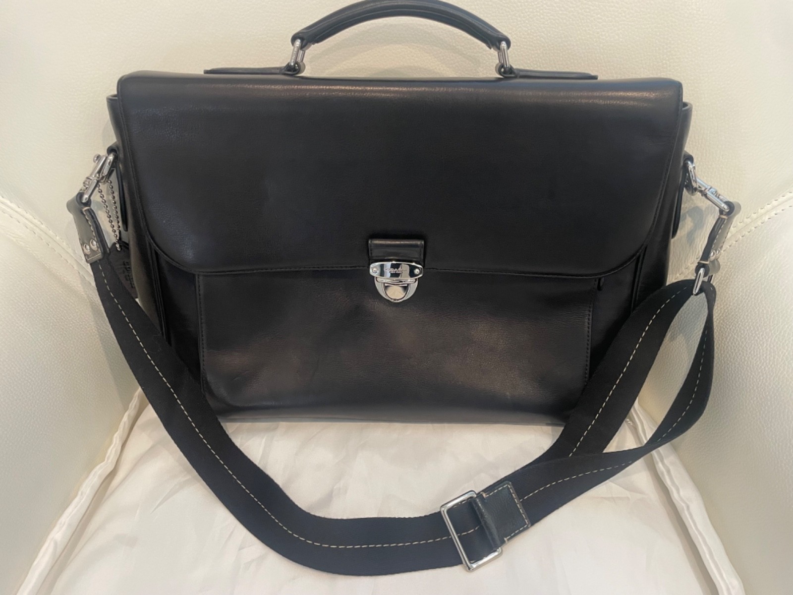 Coach Metropolitan Briefcase, Style No. 71899 (Black)