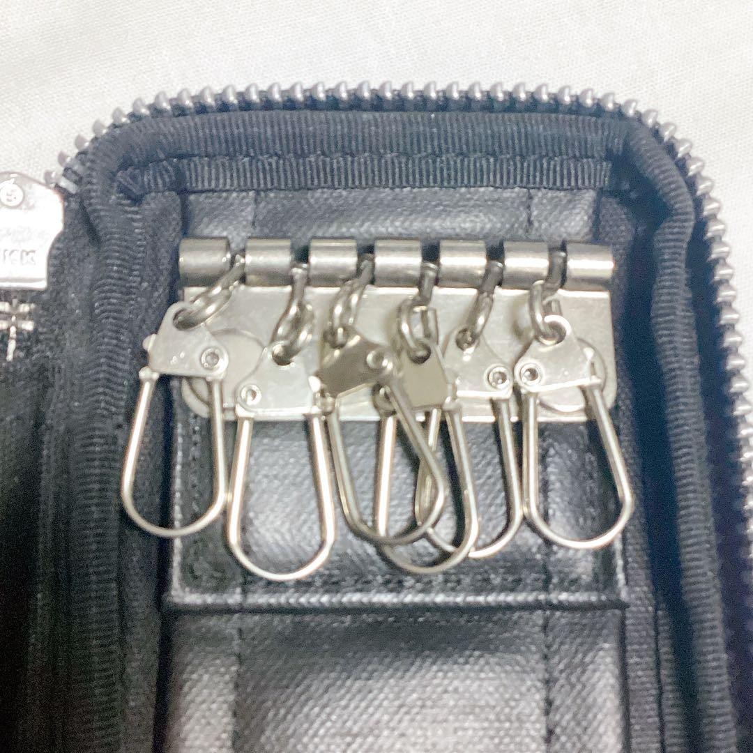 PORTER Freestyle Key Case, Black, Yoshida Bag, 6-Ring Yoshida rare