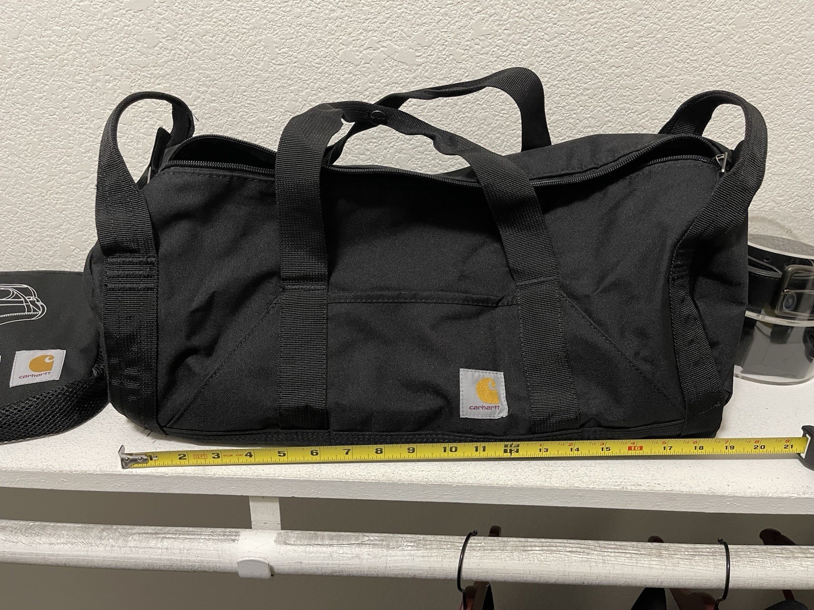 Carhartt 25L Round Duffle Bag black